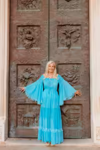 Tanja mit Engelarmen